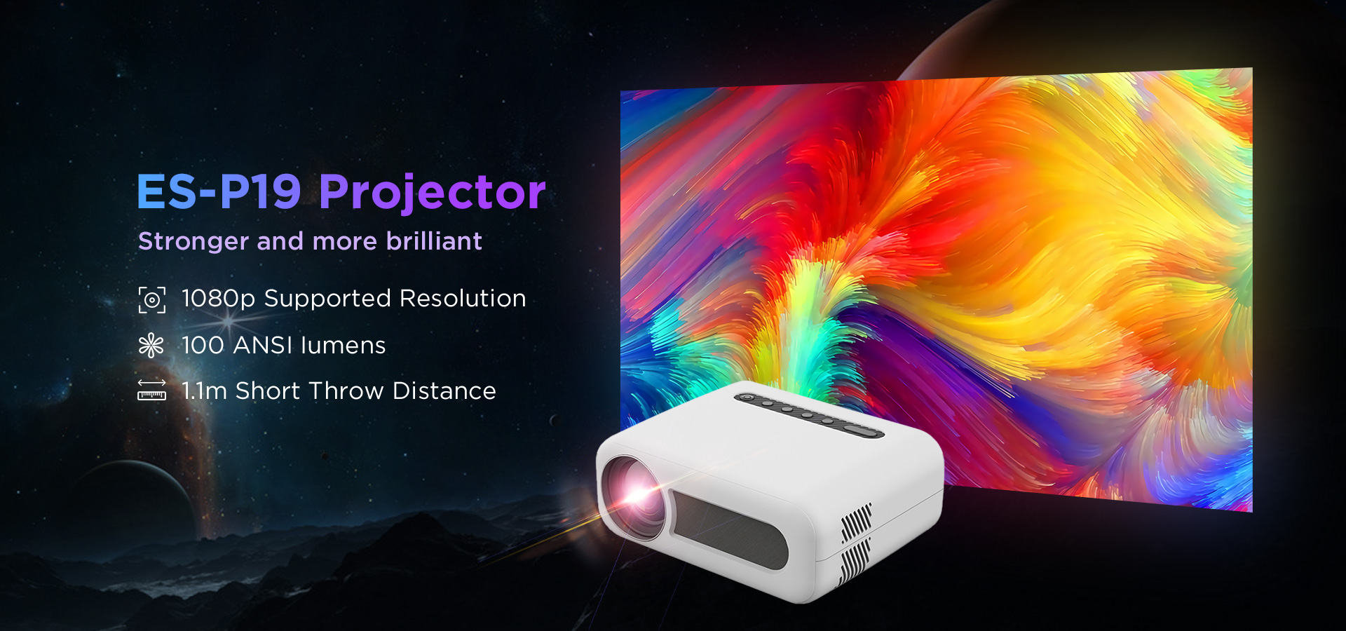 LCD Projector - ES-P19